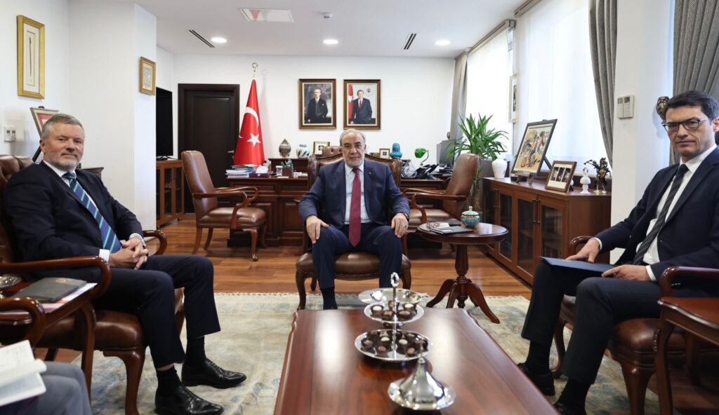 Musa Kulaklıkaya, Norveç Büyükelçisi’ni kabul etti