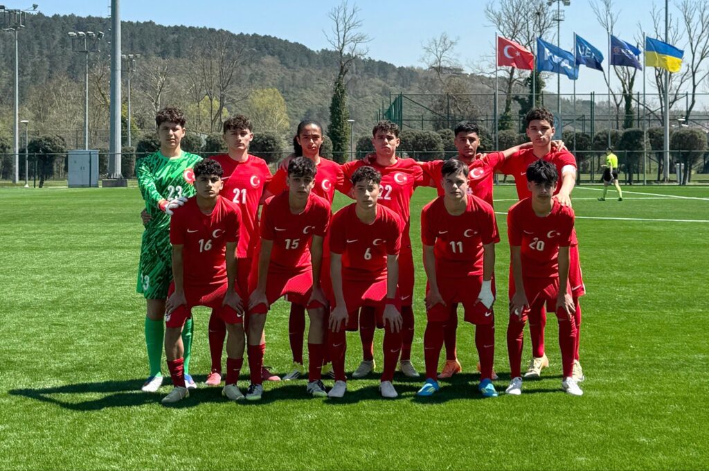 U15 Milli Takım, Ukrayna’ya 2-1 mağlup oldu