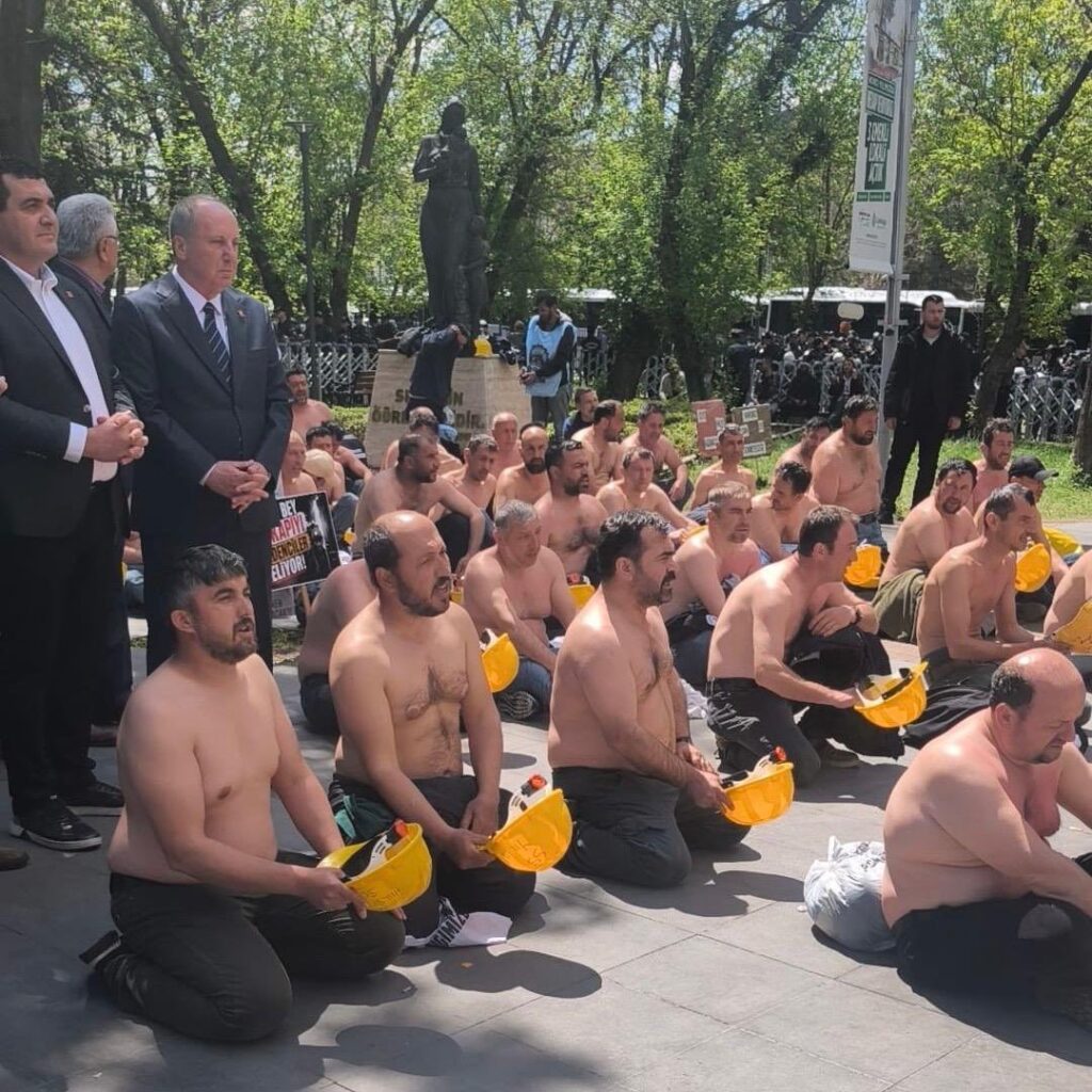 Çalışanlar Doruk Madencilik’e karşı direnişte