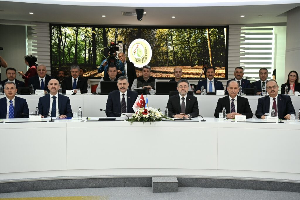 Orman yangınları için hazırlık toplantısı yapıldı