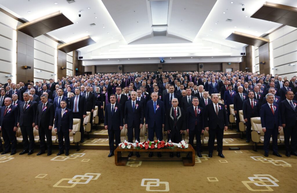 Cumhurbaşkanı Erdoğan Anayasa Mahkemesi’nin Törenine Katıldı