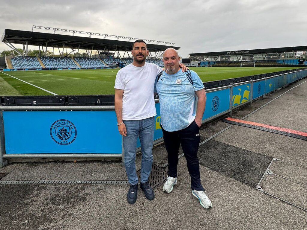 Selçuk Erdoğan, Manchester City Akademisi’ni Ziyaret Etti