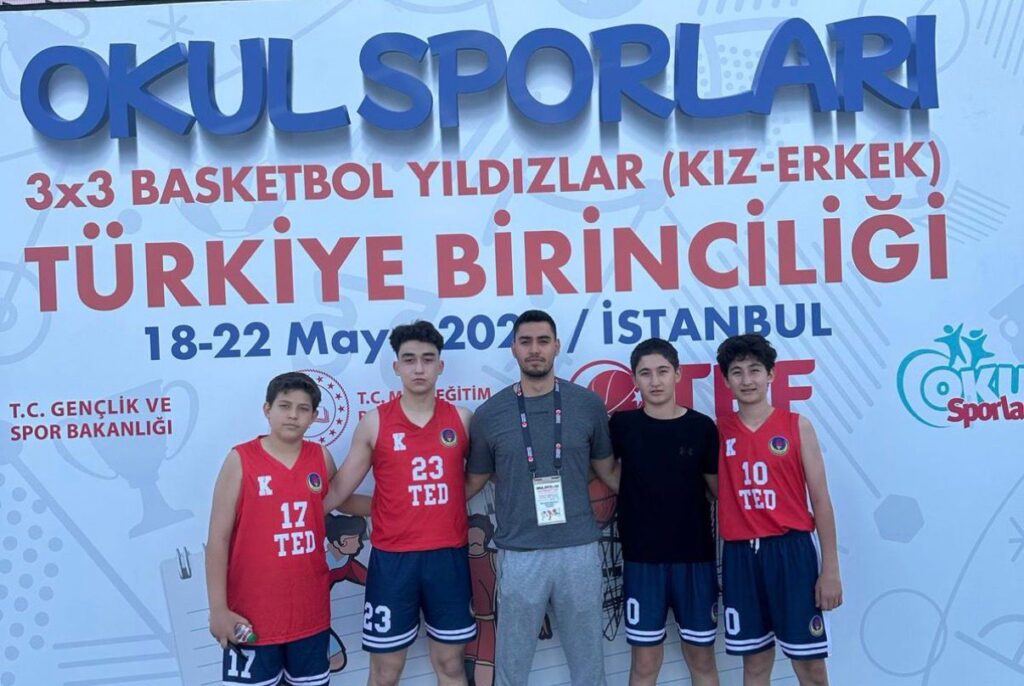 TED Afyon Koleji 3×3 Basketbol Takımı Üst Üste İkinci Kez Türkiye Şampiyonası’nda