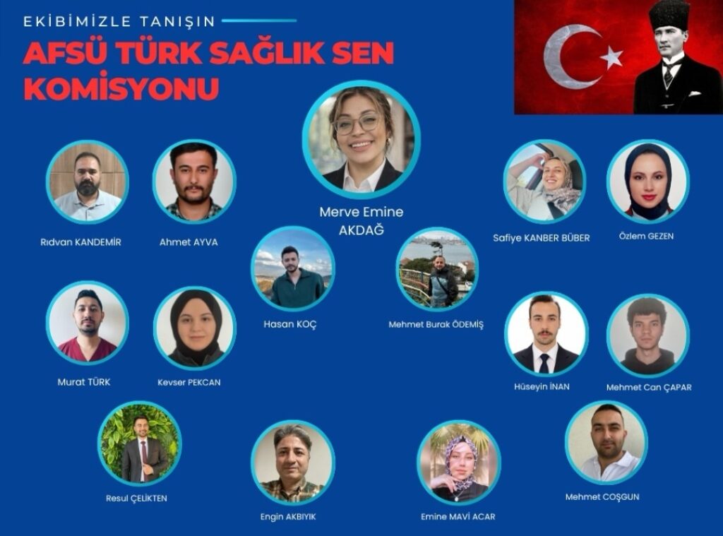 AFSÜ Türk Sağlık-Sen Komisyonu Sahaya İniyor
