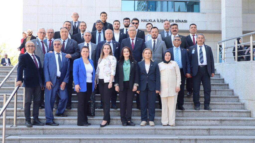 İYİ PARTİ AFYON TEŞKİLATI TBMM GRUP TOPLANTISI’NDA TAM KADRO YER ALDI