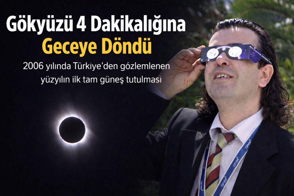 YÜZYILIN GÜNEŞ TUTULMASI ÖMER MAZİ’NİN OBJEKTİFİNE BÖYLE YANSIDI