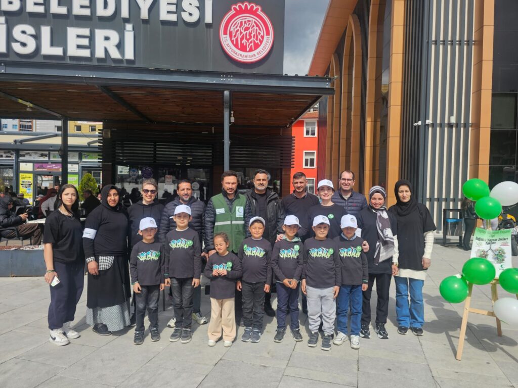 Kışlacık İlkokulu Öğrencilerinden Sağlık Yaşam Etkinliği