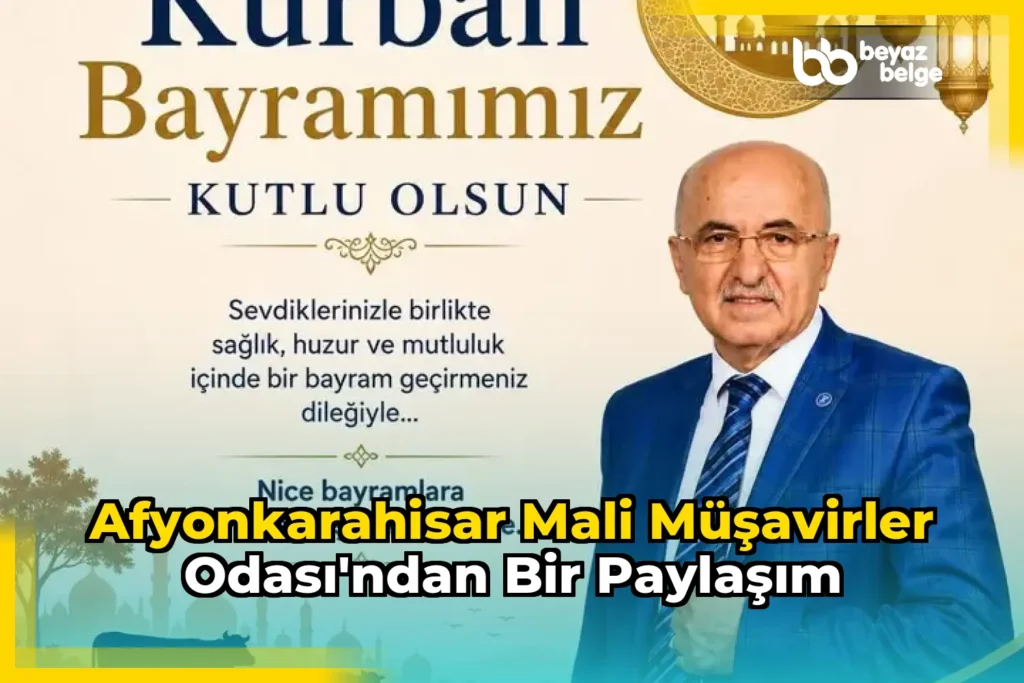 Afyonkarahisar Mali Müşavirler Odası’ndan Bir Paylaşım