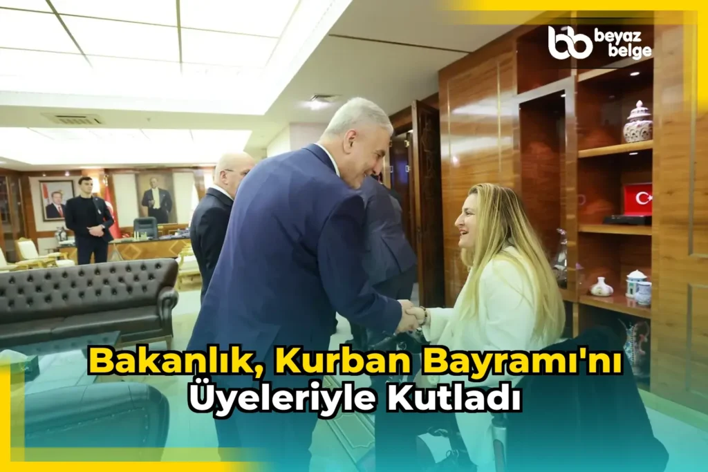 Bakanlık, Kurban Bayramı’nı Üyeleriyle Kutladı