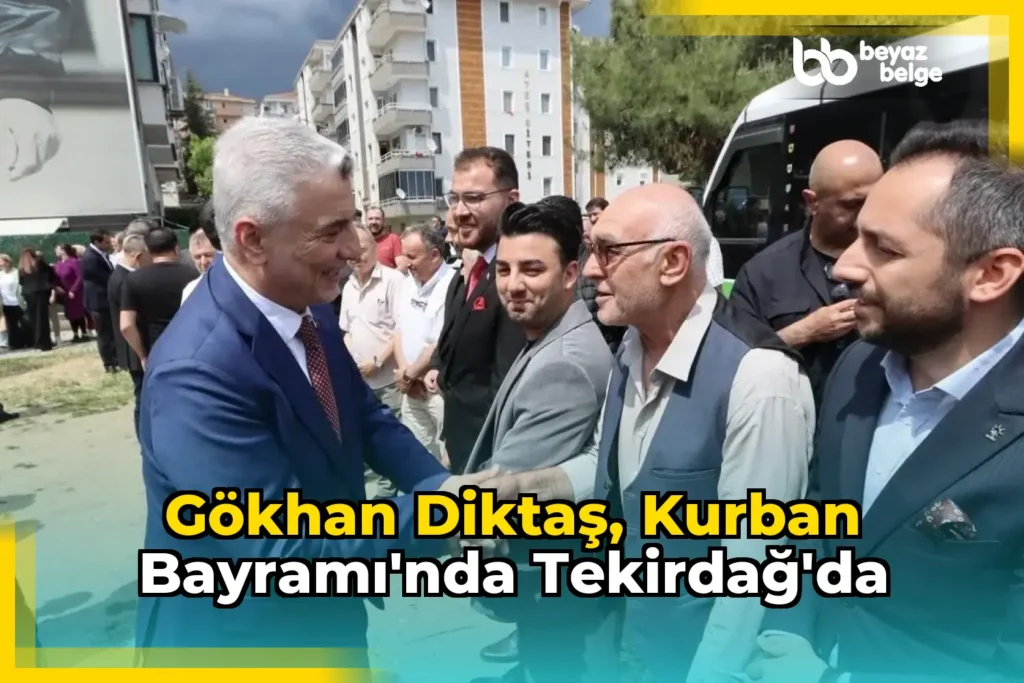 Gökhan Diktaş, Kurban Bayramı’nda Tekirdağ’da
