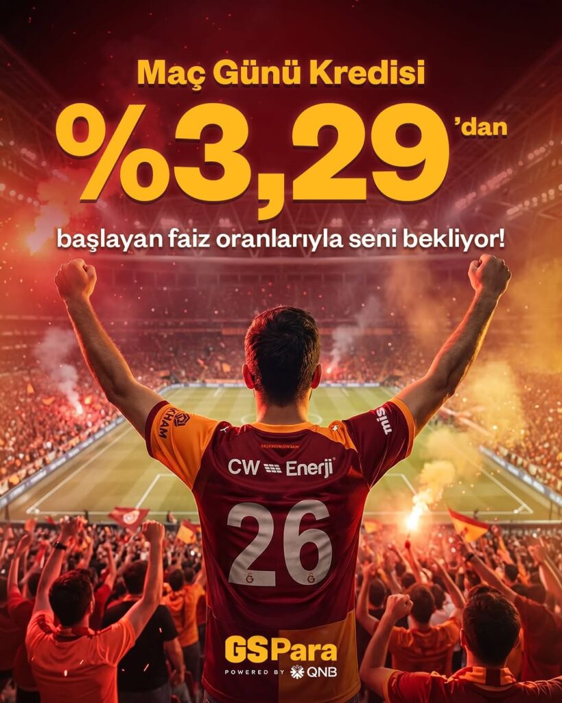 Galatasaraylılara Özel Maç Günü Fırsatı GSPara’da