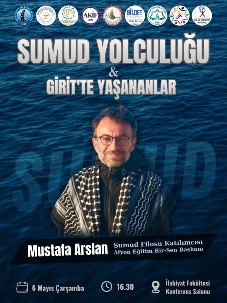 Girit’te İsrail Tarafından Alıkonulan Filo Katılımcısı Mustafa Arslan ile Söyleşi