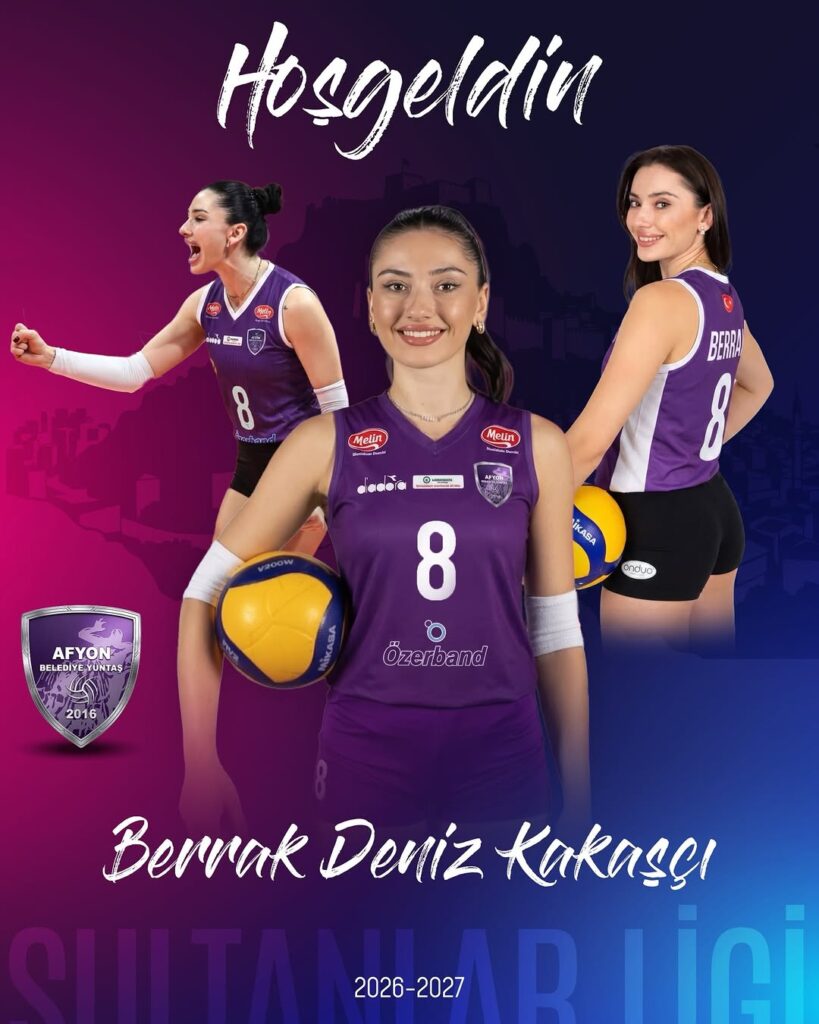 Afyon Belediye Yüntaş Spor Kulübü’nden Yeni Transfer: Berrak Deniz Kakaşçı