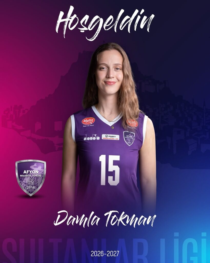 Damla Tokman Afyon Belediye Yüntaş Spor Kulübü’ne Katıldı