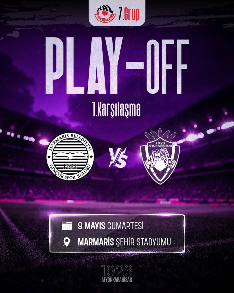 1923 Afyonkarahisar SK, Marmaris Belediyesi SK ile PLAY-OFF’ta Karşılaşacak
