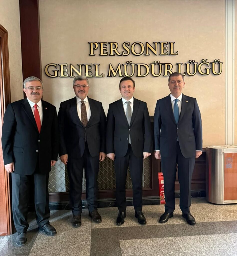 Ak Parti Milletvekilleri Ankara’da İçişleri Bakanlığı Personel Genel Müdürü’nü Ziyaret Etti