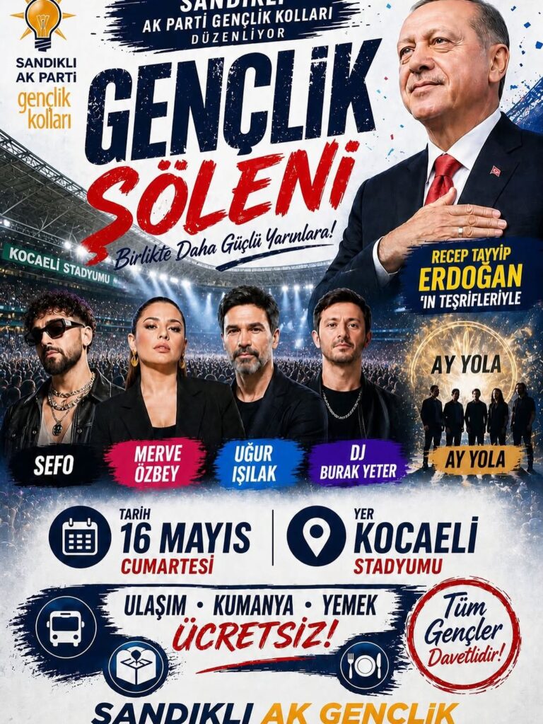 Sandıklı Belediyesi Şölenine Katılın! Detaylar İçin…