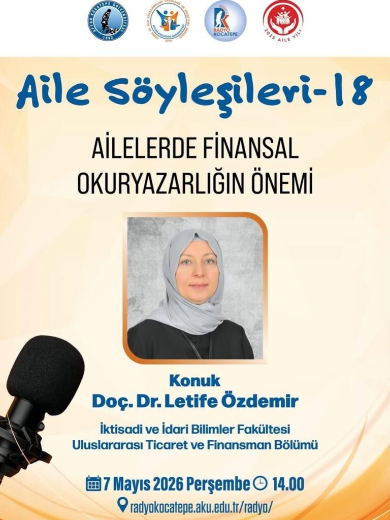 Afyon Kocatepe Üniversitesi’nde Bugün: ‘Aile Söyleşileri-18’