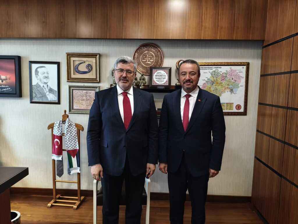 Ak Parti Milletvekili Ali Özkaya: Sandıklı Belediye Başkanı Adnan Öztaş’ı Gazi Meclis’te Ağırladık