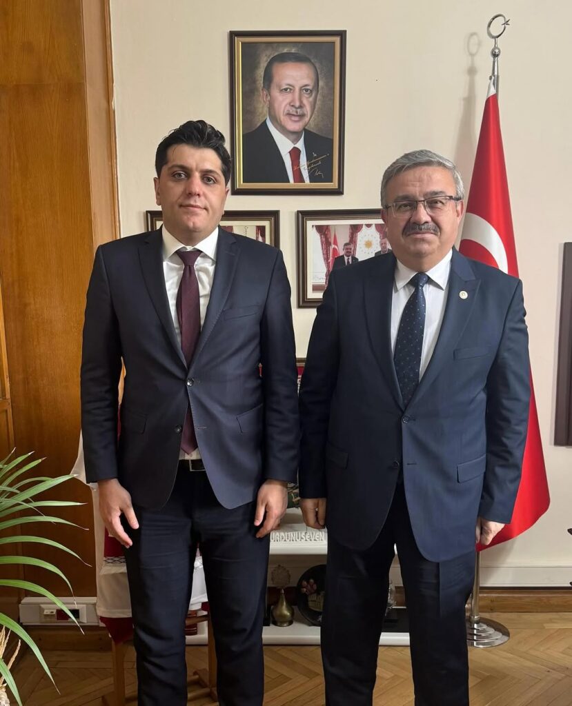 Ak Parti Afyonkarahisar Milletvekili İbrahim Yurdunuseven’den Başmakçı Kaymakamı Bilal Çelik’e TBMM Ziyareti