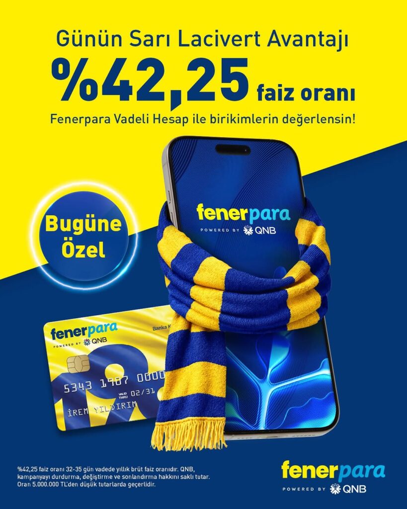 Fenerbahçe Spor Kulübü’nden Birikimlerini Değerlendirmek İsteyenlere Fenerpara Fırsatı!