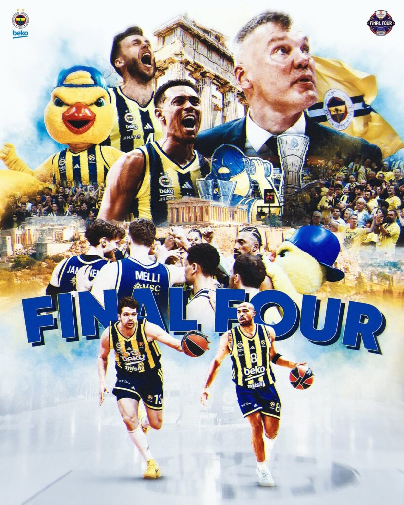 Fenerbahçe Euroleague’de Final Four’a Yükseldi