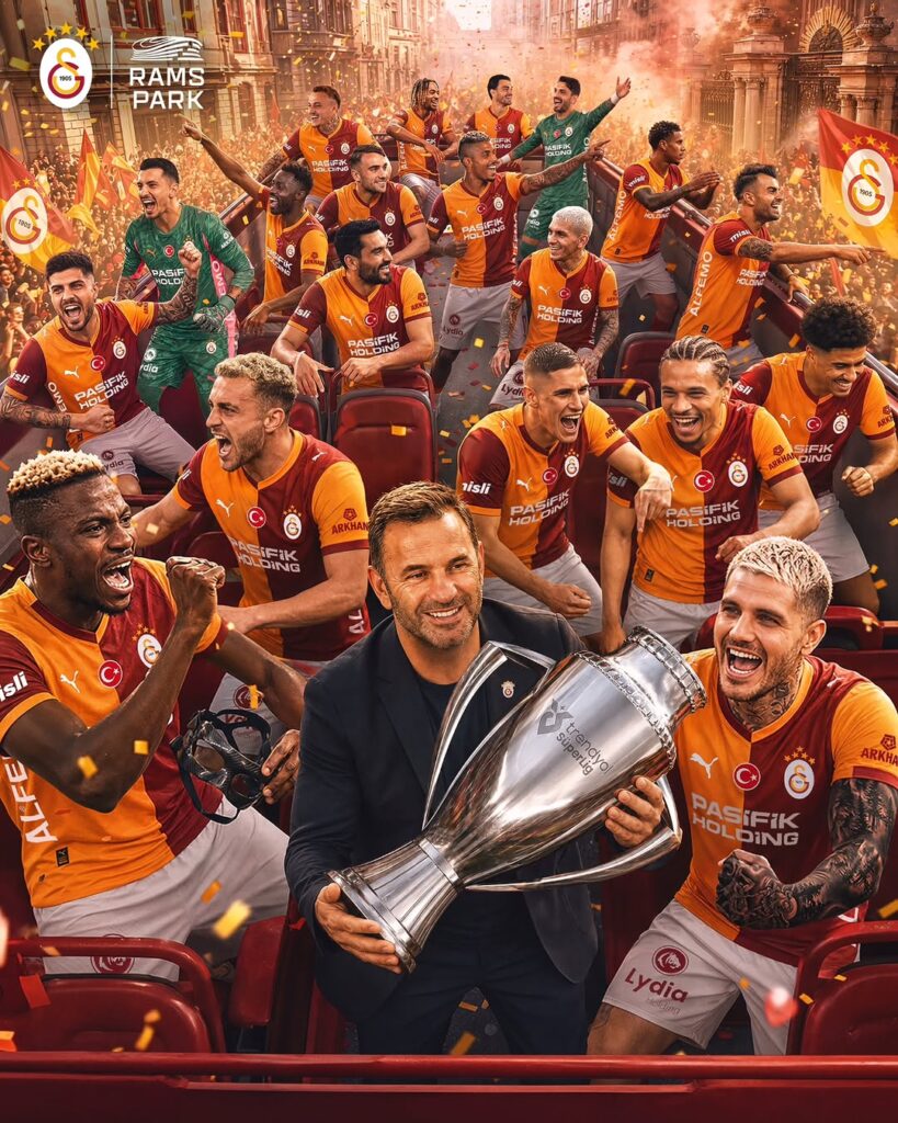 Galatasaray Süper Lig Şampiyonu! Hedef Şampiyonlar Ligi Hedef27