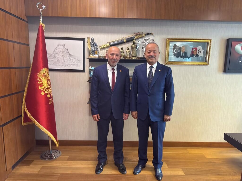 Mhp Afyonkarahisar Milletvekili Mehmet Taytak, TBMM’de Afyonkarahisar İl Genel Meclis Başkanı Mehmet Siper’i Ağırladı