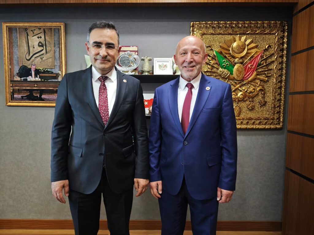 Afyonkarahisar İl Genel Meclisi Başkanı Mehmet Siper Gazi Meclis’te Ağırlandı
