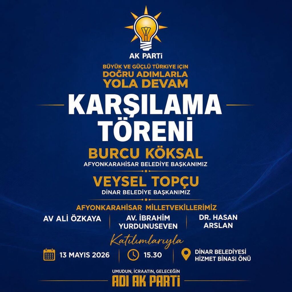 Afyonkarahisar ve Dinar Belediye Başkanları AK Parti’ye Katılıyor