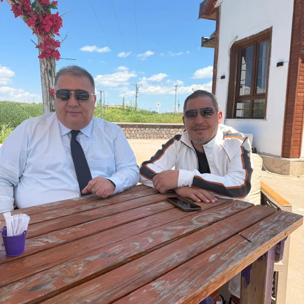 Federasyon Başkanı Murat Ağaoğlu, Dinar Belediye Başkanı Veysel Topçu’yu Ziyaret Etti