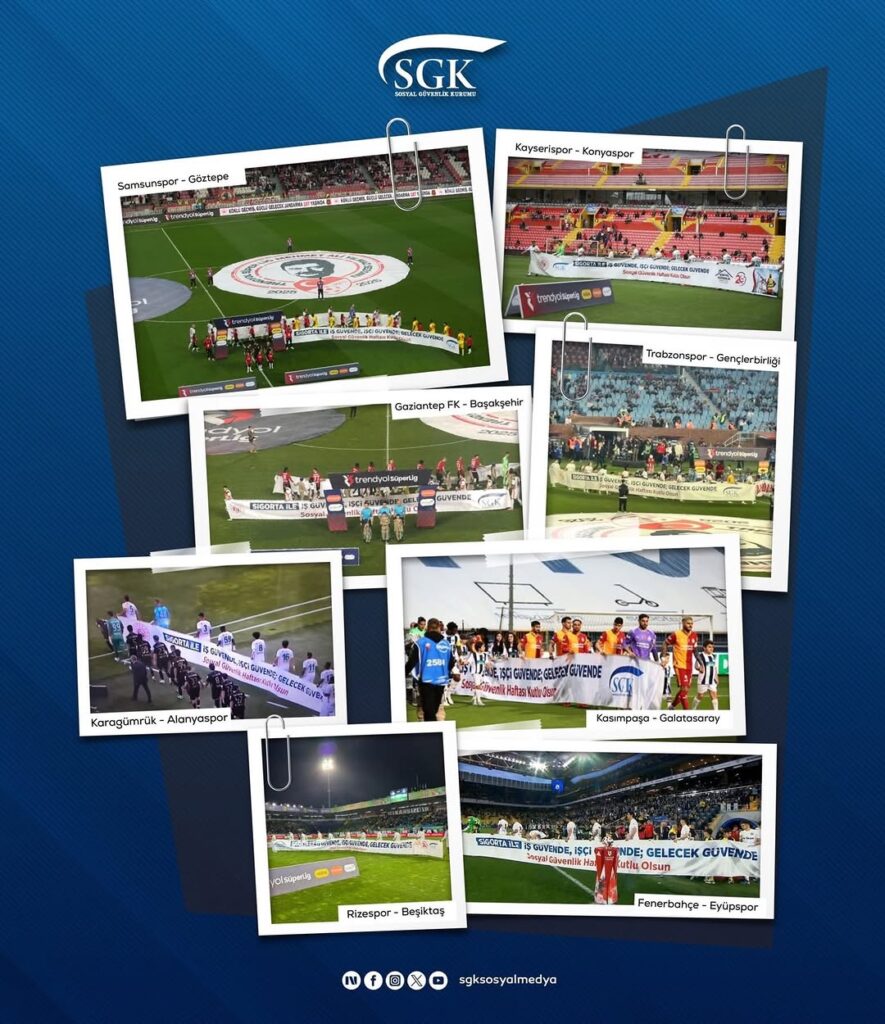 Sosyal Güvenlik Haftası’nda Futbolun Gücü: Sigorta İle İş Güvende