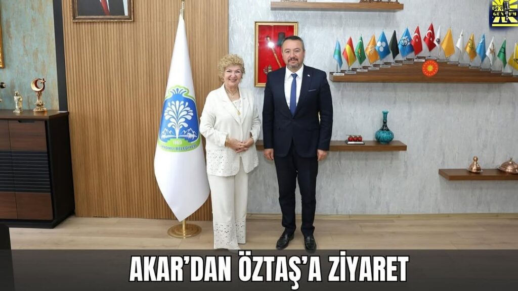 Gün Fm Yönetim Kurulu Başkanı Fadime Akar, Sandıklı Belediye Başkanı Adnan Öztaş’ı Ziyaret Etti