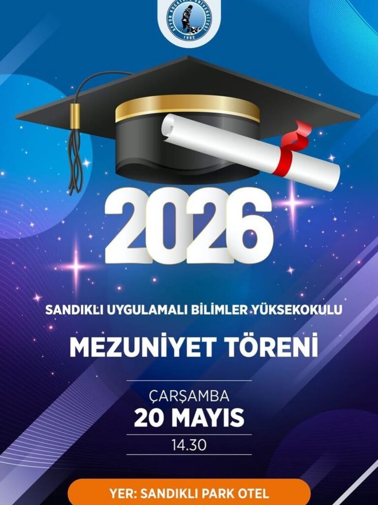 Afyon Kocatepe Üniversitesi Mezuniyet Töreni Bugün!
