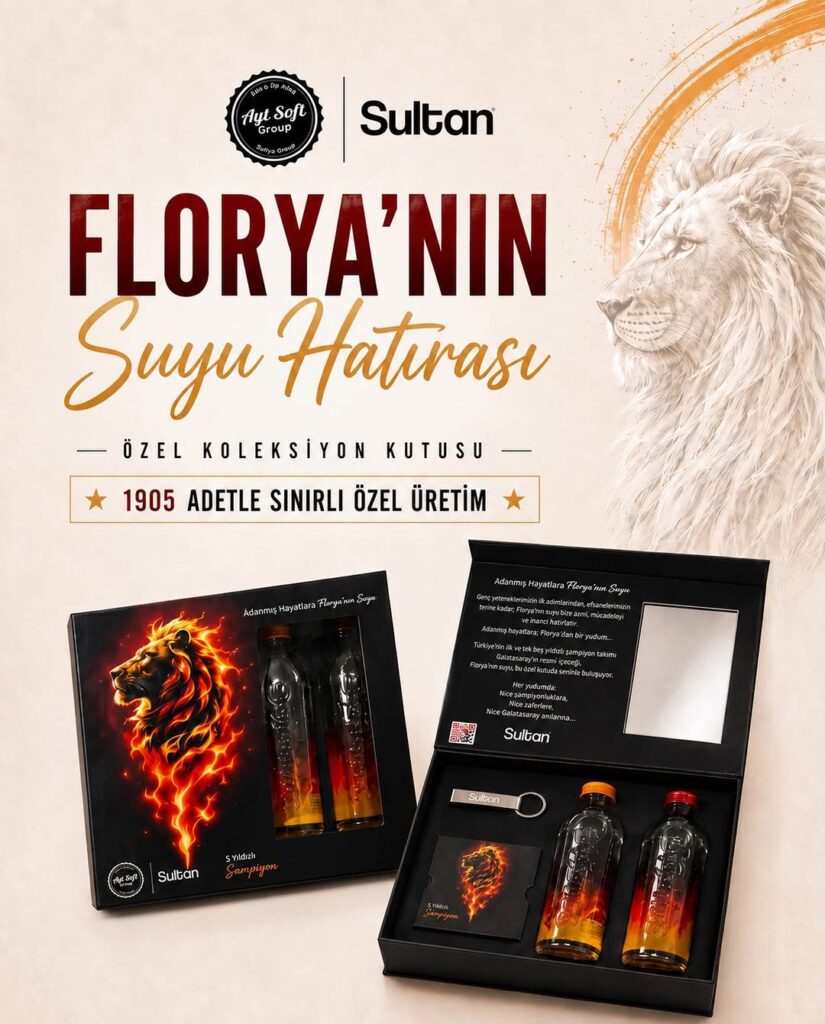 Galatasaray Spor Kulübü’nden Özel Koleksiyon: Florya’nın Suyu Hatırası!