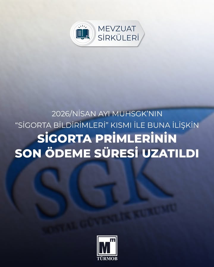 TÜRMOB Mevzuat Sirküleri – 2026/74 Yayımlandı