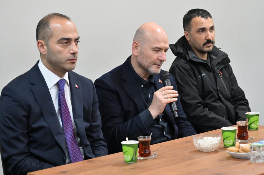 İbrahim Alveroğlu’nun halasının vefatı nedeniyle taziye ziyareti