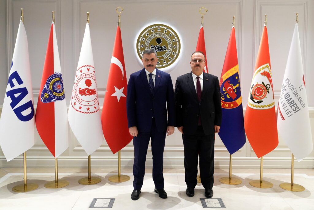 İçişleri Bakanı Çiftçi, Ankara Valisi Canbolat’ı kabul etti