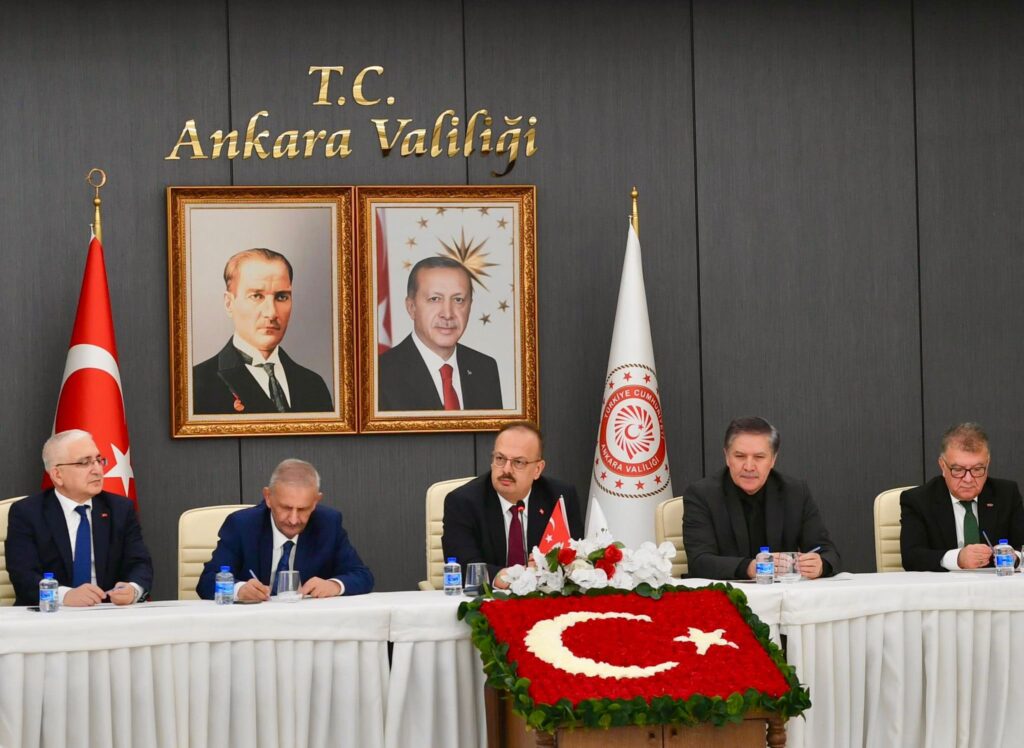 Ankara’da Kamu Hizmetleri İçin Değerlendirme Toplantısı Yapıldı