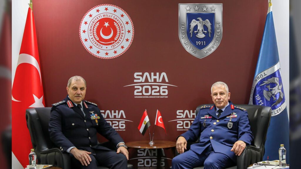Hava Kuvvetleri Komutanı Kadıoğlu, Mısır’dan Misafir Ağırladı