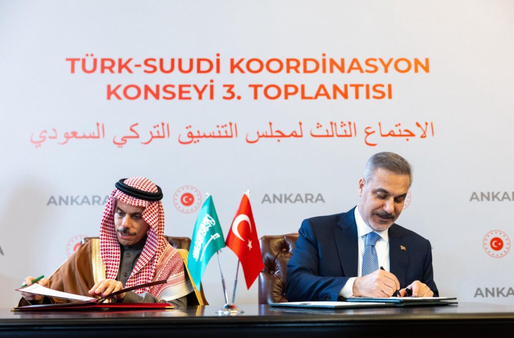 Türk-Suudi Koordinasyon Konseyi Üçüncü Toplantısı Ankara’da Gerçekleşti