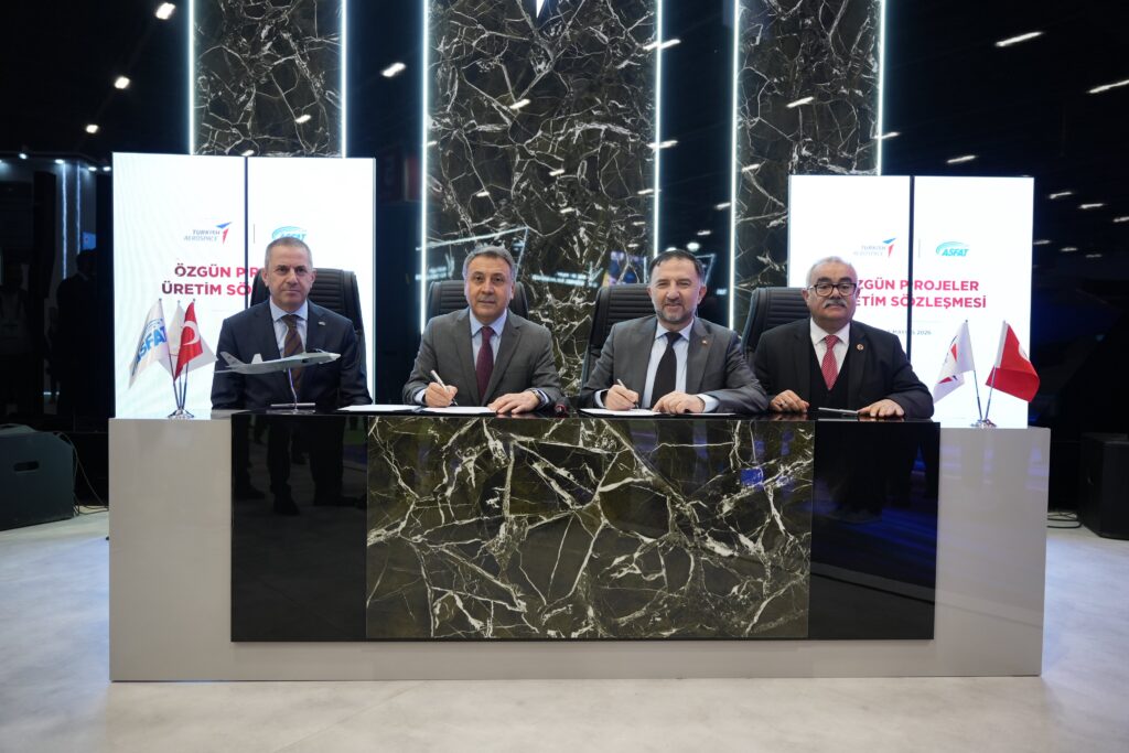 ASFAT ve TUSAŞ arasında çerçeve sözleşme imzalandı