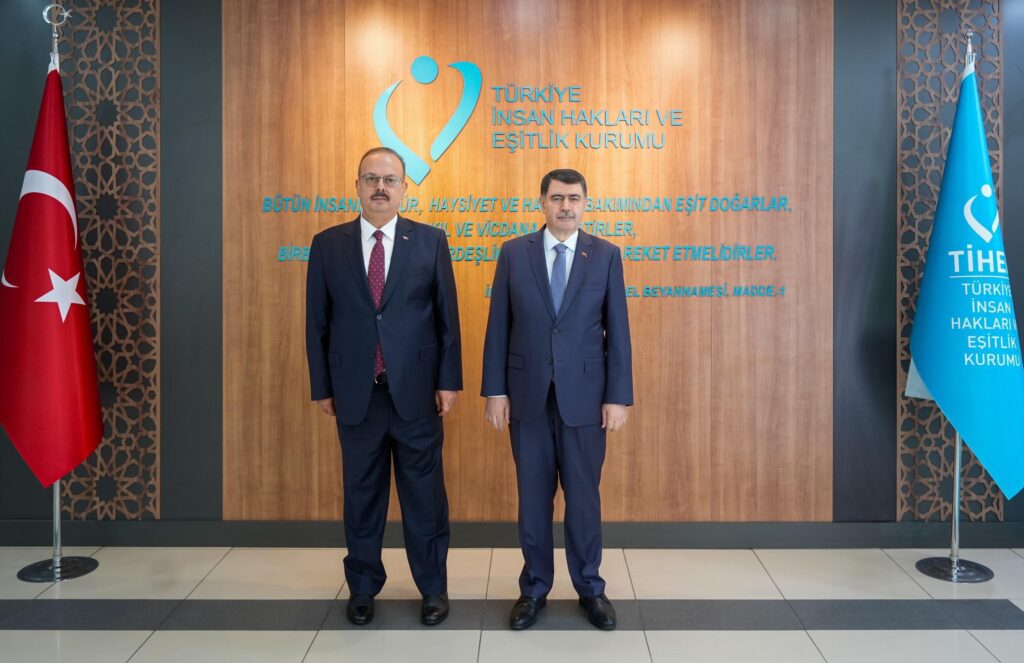 Vali Canbolat, TİHEK Başkanı Şahin’i Ziyaret Etti