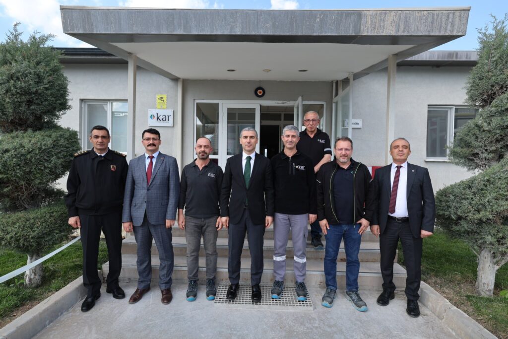 Vali Aktaş, Emirdağ’daki Magnezyum Tesisini Ziyaret Etti