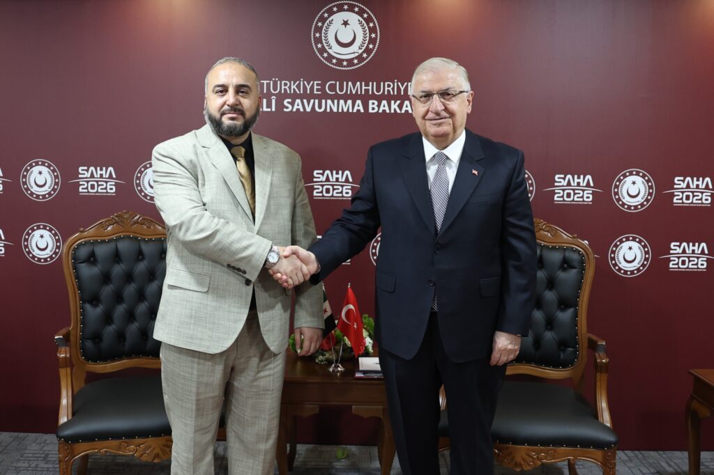 Yaşar Güler, SAHA 2026’da Suriyeli mevkidaşıyla bir araya geldi