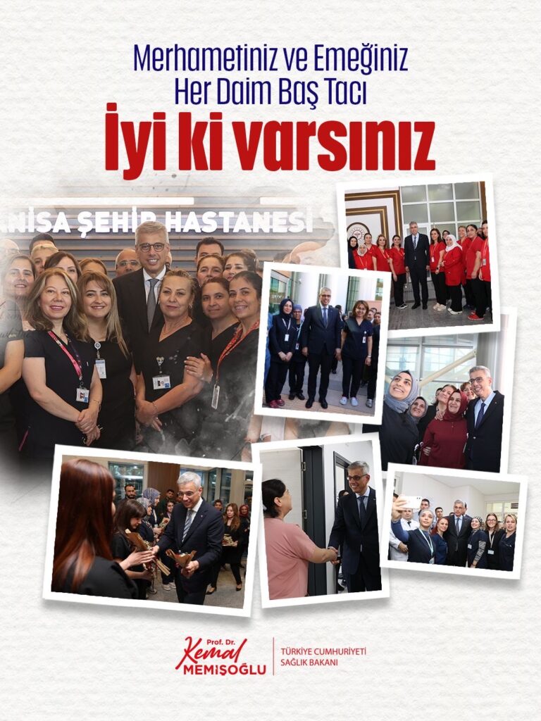 Hemşireler Günü’nde sağlık çalışanlarına teşekkür mesajı