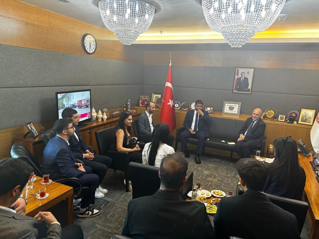Gazi Meclisi’nde misafirler ağırlandı