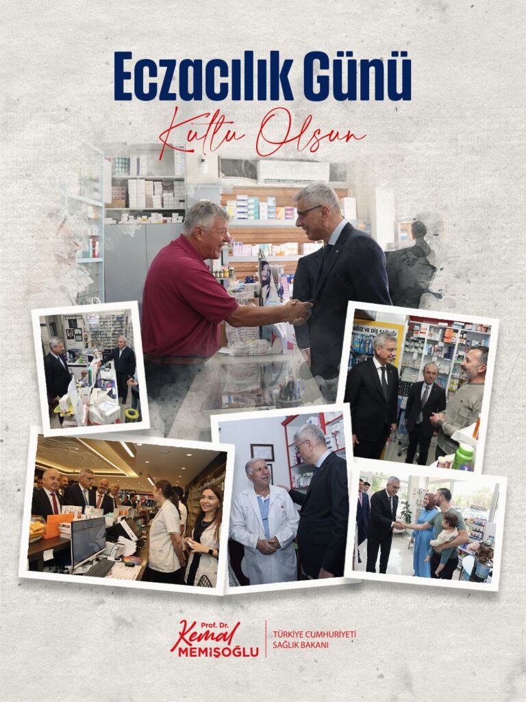 Eczacılık Günü’nde eczacılara teşekkür mesajı