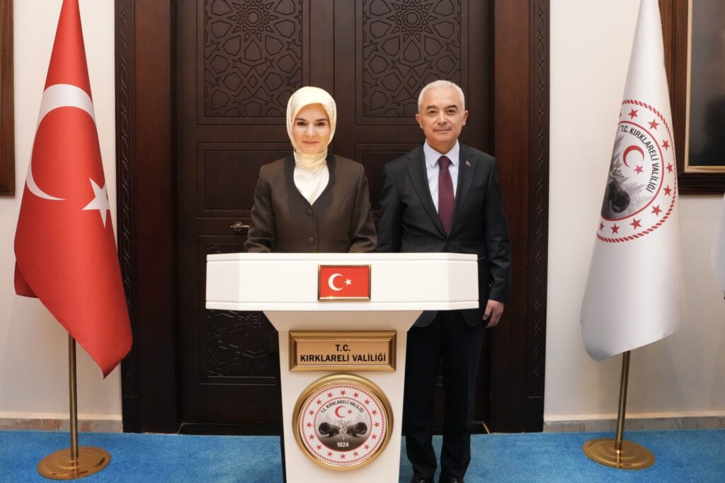 Bakan Göktaş Kırklareli Valiliği’ni ziyaret etti