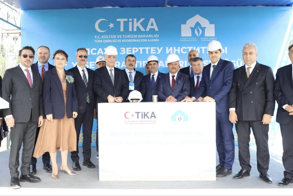 Kazakistan’da Yesevi Araştırmaları Enstitüsü Temel Atıldı